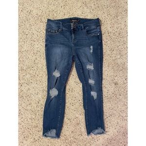 Torrid Distressed Skinny Jeans